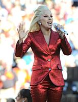 SAN FRANCISCO, CA - FEBRUARY 7: Lady Gaga sings th