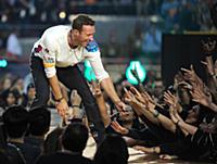 SAN FRANCISCO, CA - FEBRUARY 7: Chris Martin of Co