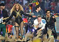 SAN FRANCISCO, CA - FEBRUARY 7: Beyonce, Chris Mar