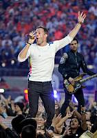 SAN FRANCISCO, CA - FEBRUARY 7: Chris Martin of Co