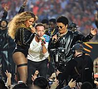 SAN FRANCISCO, CA - FEBRUARY 7: Beyonce, Chris Mar