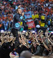 SAN FRANCISCO, CA - FEBRUARY 7: Chris Martin of Co