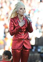 SAN FRANCISCO, CA - FEBRUARY 7: Lady Gaga sings th