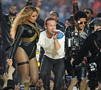 SAN FRANCISCO, CA - FEBRUARY 7: Beyonce, Chris Mar