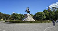 Saint Petersburg, Russia - June 28, 2017: Monument