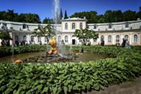 Peterhof, Russia - June 29, 2017: a Beautiful view