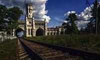 Railway station 'New Peterhof', Saint-Petersburg, 