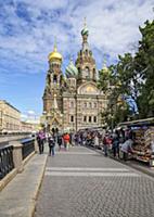 ST PETERSBURG, RUSSIA - JUNE 28, 2017: Church of t