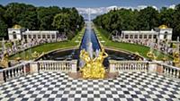 Peterhof, Saint-Petersburg, Russia