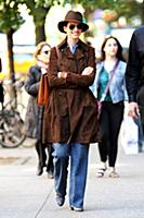 Anne Hathaway out and about in downtown Manhattan,