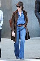 Anne Hathaway out and about in downtown Manhattan,