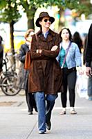 Anne Hathaway out and about in downtown Manhattan,