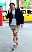 Lena Dunham out and about in Tribeca, New York Cit