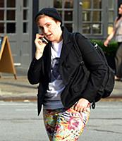 Lena Dunham out and about in Tribeca, New York Cit