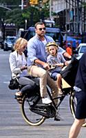 Liev Schreiber takes his wife Naomi Watts and son 