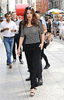 Salma Hayek out and about in midtown Manhattan, Ne