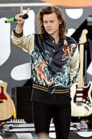 Harry Styles of One Direction performs on Good Mor