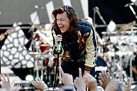 Harry Styles of One Direction performs on Good Mor