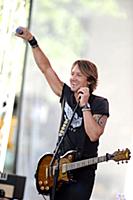 Keith Urban performs on NBC's Today Show at Rockef