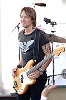 Keith Urban performs on NBC's Today Show at Rockef