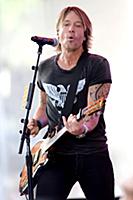 Keith Urban performs on NBC's Today Show at Rockef