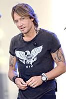 Keith Urban performs on NBC's Today Show at Rockef