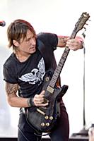 Keith Urban performs on NBC's Today Show at Rockef