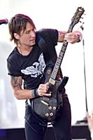 Keith Urban performs on NBC's Today Show at Rockef