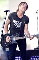 Keith Urban performs on NBC's Today Show at Rockef