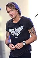 Keith Urban performs on NBC's Today Show at Rockef