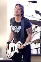 Keith Urban performs on NBC's Today Show at Rockef