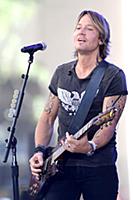 Keith Urban performs on NBC's Today Show at Rockef