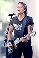 Keith Urban performs on NBC's Today Show at Rockef