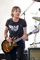 Keith Urban performs on NBC's Today Show at Rockef