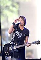 Keith Urban performs on NBC's Today Show at Rockef