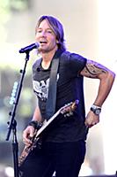 Keith Urban performs on NBC's Today Show at Rockef