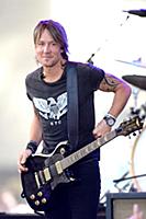 Keith Urban performs on NBC's Today Show at Rockef