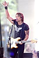 Keith Urban performs on NBC's Today Show at Rockef