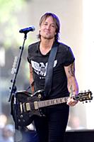 Keith Urban performs on NBC's Today Show at Rockef