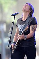 Keith Urban performs on NBC's Today Show at Rockef