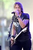 Keith Urban performs on NBC's Today Show at Rockef