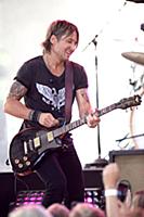 Keith Urban performs on NBC's Today Show at Rockef