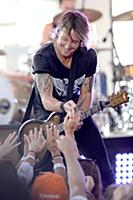 Keith Urban performs on NBC's Today Show at Rockef