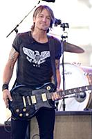 Keith Urban performs on NBC's Today Show at Rockef