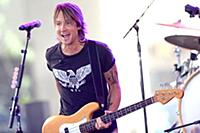 Keith Urban performs on NBC's Today Show at Rockef