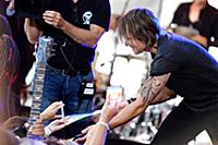 Keith Urban performs on NBC's Today Show at Rockef