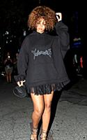 Rihanna leaves Da Silvano restaurant in New York C