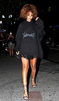 Rihanna leaves Da Silvano restaurant in New York C