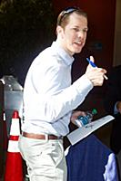 -New York, NY - Stock Car Racing Driver Brad Kesel