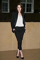Michelle Dockery attends the Downton Abbey Press l